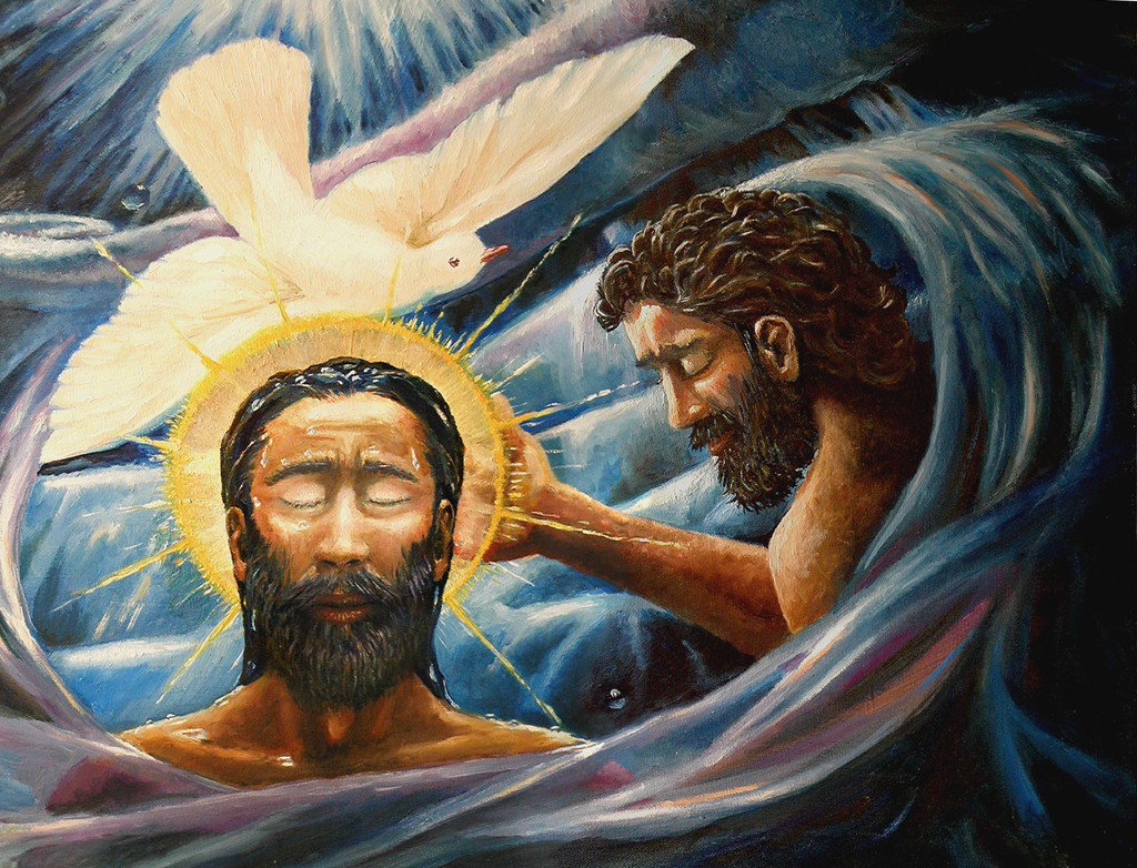 Jesus is Baptised by John